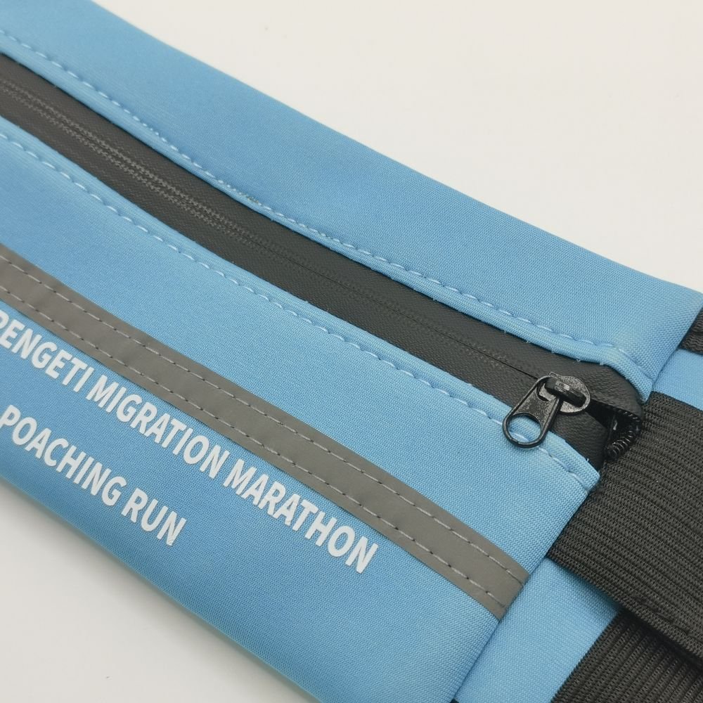 Factory Custom Logo Multifunctional Sports Marathon Waterproof Portable Chest Fanny Pack Waist Bags 7 11 3