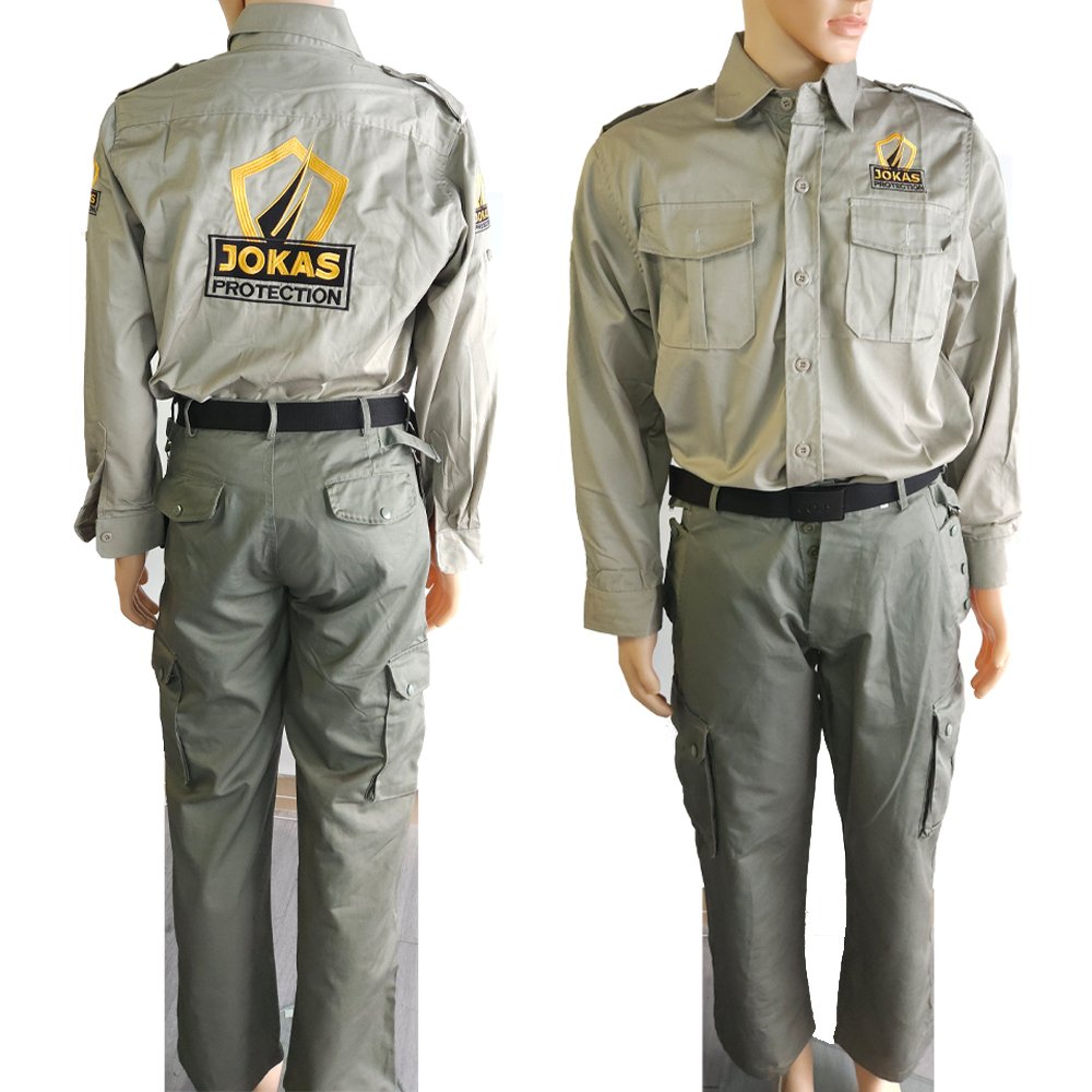 Factory Wholesale Custom Security Clothing Uniform Tactical Cotton Fabric Security Police Officer Uniform for Men 3 5.3