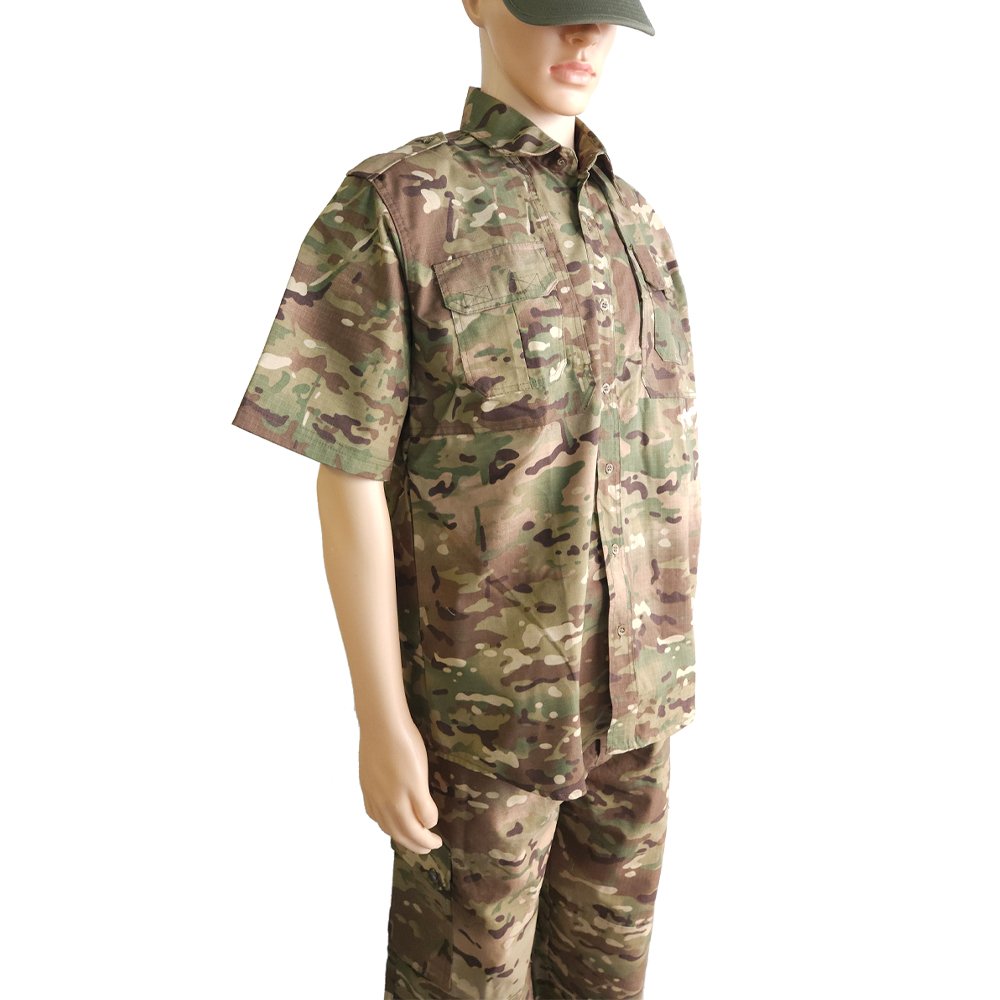 China Factory Camouflage Military Uniform Custom Training Outdoor Sports Army Style Clothing Tactical Security Uniform 5 8.3
