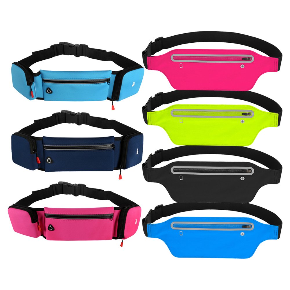 Factory Custom Logo Multifunctional Sports Marathon Waterproof Portable Chest Fanny Pack Waist Bags 2 3 69