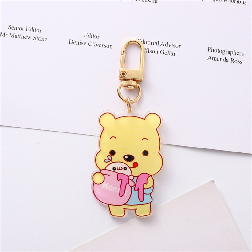 Creative Anime Key Chain Ghost Extinction Blade the Pattern Pendant Decorative Acrylic Keychain 7 4 21