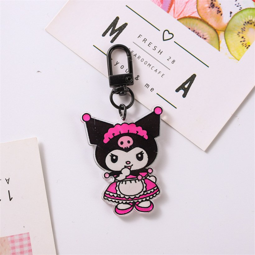 Creative Anime Key Chain Ghost Extinction Blade the Pattern Pendant Decorative Acrylic Keychain 10 5 24