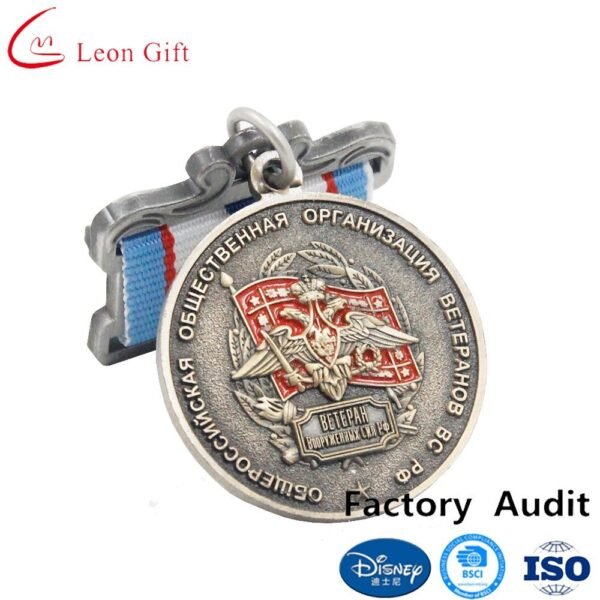 Manufacturer-Custom-Logo-Honor-Military-Medal-Metal-Enamel-Badge (4) Manufacturer Custom Logo Honor Military Medal Metal Enamel Badge 4