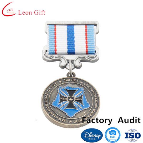 Manufacturer-Custom-Logo-Honor-Military-Medal-Metal-Enamel-Badge Manufacturer Custom Logo Honor Military Medal Metal Enamel Badge