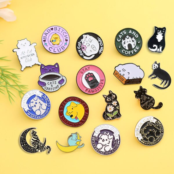 Personalized-Zinc-Alloy-Brooch-Fire-Enamel-Lapel-Pins (5) Personalized Zinc Alloy Brooch Fire Enamel Lapel Pins 5