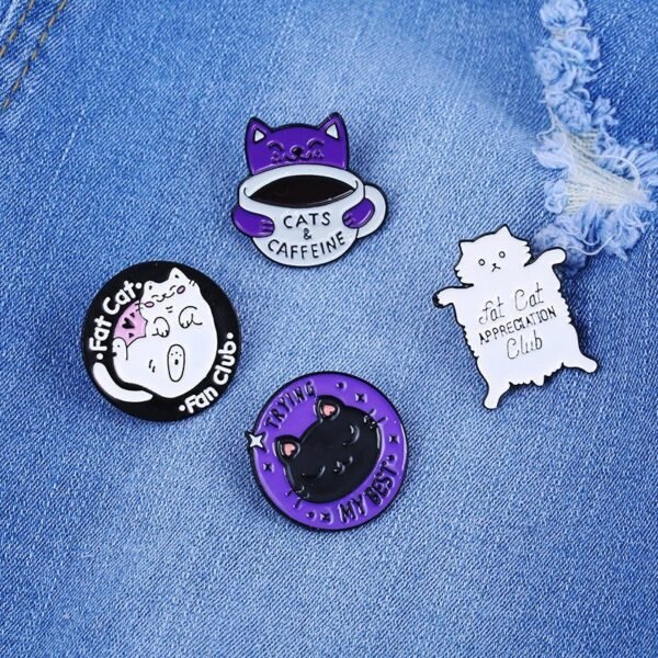 Wholesale-Custom-Logo-Cartoon-Cute-White-Cat-Personalized-Coffee-Small-Animal-Accessories-Gifts-Alloy-Metal-Hard-Soft-Brooch-Enamel-Badge-Lapel-Pin (3) Wholesale Custom Logo Cartoon Cute White Cat Personalized Coffee Small Animal Accessories Gifts Alloy Metal Hard Soft Brooch Enamel Badge Lapel Pin 3