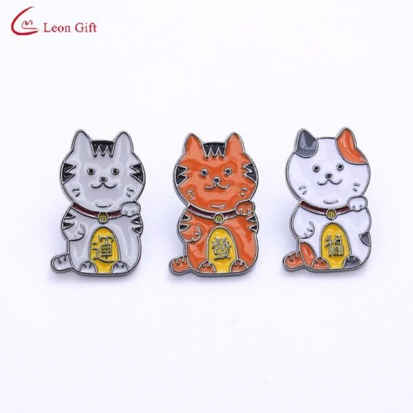 Wholesale-Custom-Logo-Cartoon-Lucky-Animal-Cute-Fortune-Cat-Pins-Cute-Pet-Fashion-Accessories-Gifts-Alloy-Metal-Hard-Soft-Brooch-Enamel-Badge-Lapel-Pin Wholesale Custom Logo Cartoon Lucky Animal Cute Fortune Cat Pins Cute Pet Fashion Accessories Gifts Alloy Metal Hard Soft Brooch Enamel Badge Lapel Pin