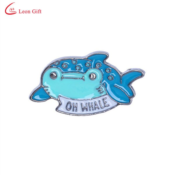 Wholesale-Custom-Logo-Cartoon-Personalized-Marine-Animals-Cute-Smile-Whale-Clothing-Accessories-Gifts-Alloy-Metal-Hard-Soft-Brooch-Enamel-Badge-Lapel-Pin Wholesale Custom Logo Cartoon Personalized Marine Animals Cute Smile Whale Clothing Accessories Gifts Alloy Metal Hard Soft Brooch Enamel Badge Lapel Pin