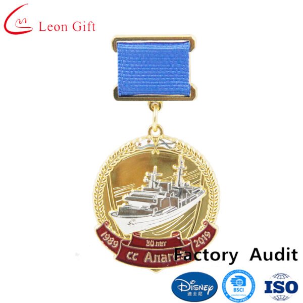 Wholesale-Metal-Enamel-Gold-Plated-Special-Air-Force-Navy-Security-Army-Style-Custom-Honor-Military-Award-Medal-for-Souvenir Wholesale Metal Enamel Gold Plated Special Air Force Navy Security Army Style Custom Honor Military Award Medal for Souvenir