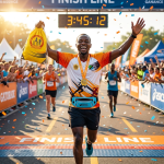 Custom Half Marathon Event Kit – Sublimated Running Shirt, Drawstring Bags, Waist Pack, Finisher Medal & Bib Number Pack
