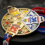 Custom Corporate Marathon Event Kit – Dry-Fit Polo Shirts, Running Singlet, Finisher Towel, Waist Pack & 3D Medals