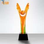 Custom Soccer Acrylic Trophy | Leon Gift