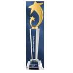 Custom Football Crystal Trophy | Leon Gift