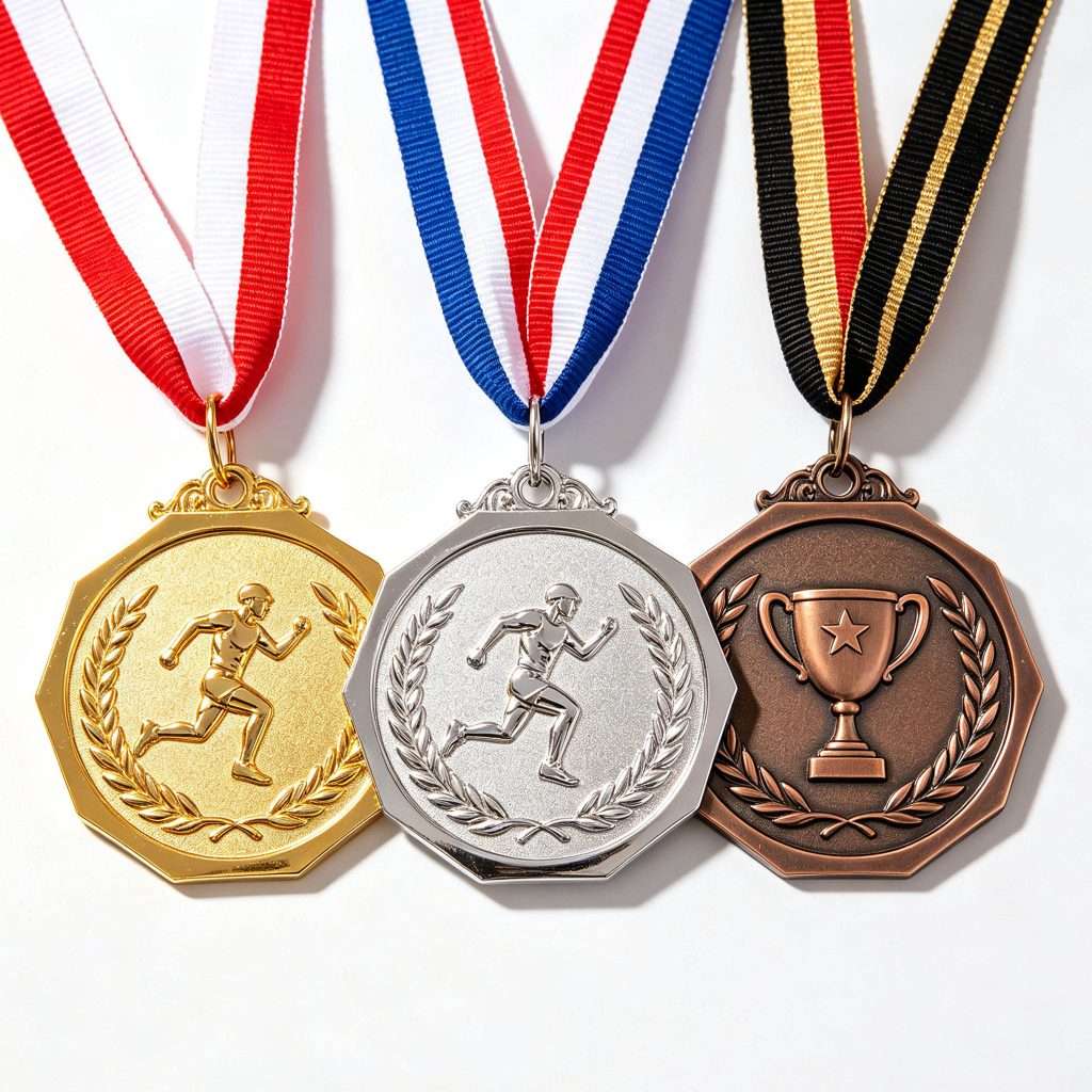 Medal Manufacturer Custom 3D Running Medals Zinc Alloy Finisher Award for Athletic Events Personalized Sport Medals