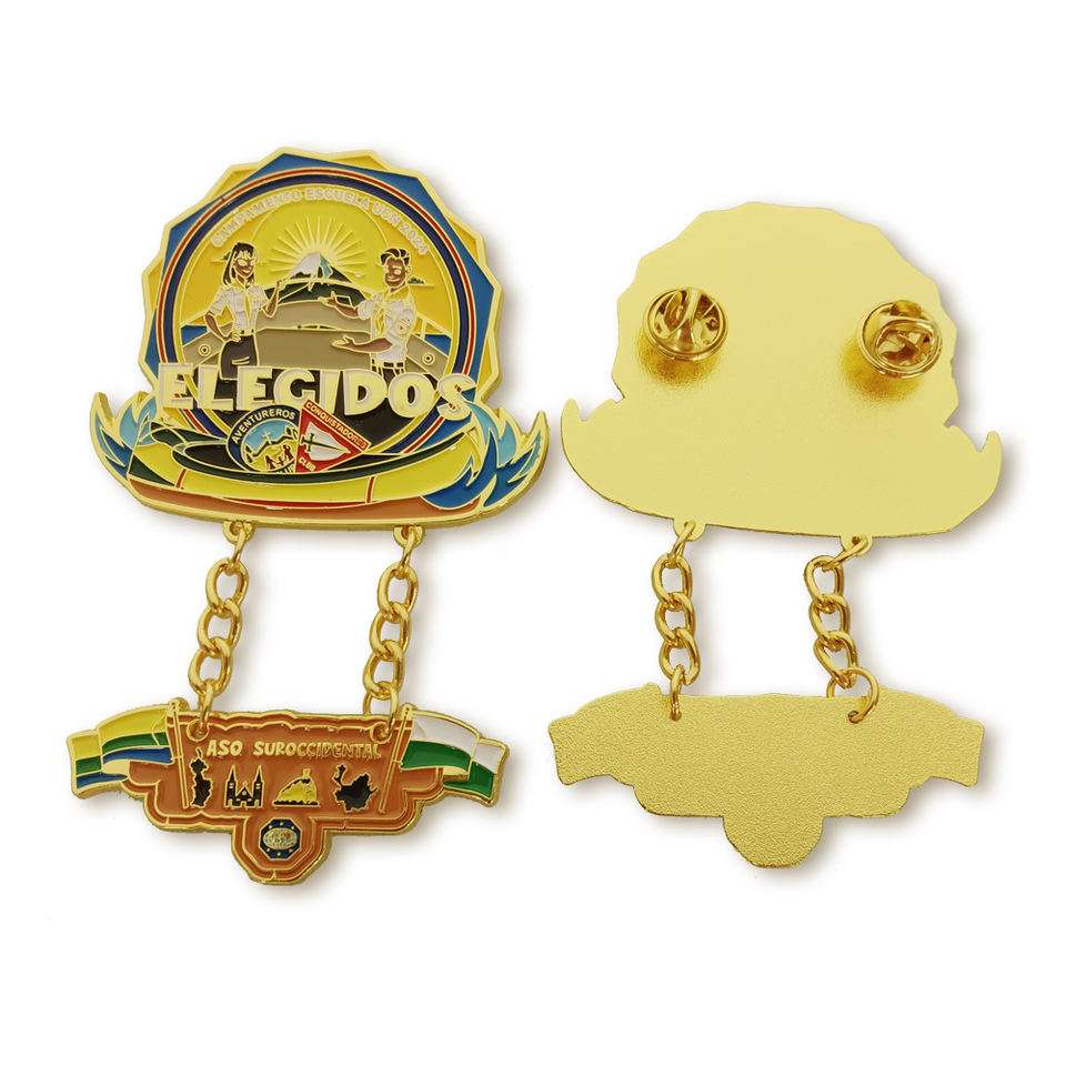 Custom Religious Soft Enamel Lapel Pin | Leon Gift