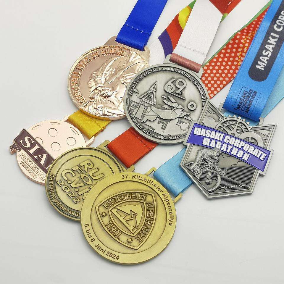 Custom Football Laser Engraved Sports Medal | Leon Gift
