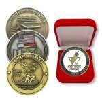 Custom Honor Enamel Challenge Coin | Leon Gift