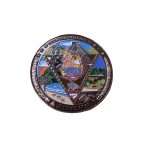 Made in China Metal Gold and Silver 3D Enamel Punching Mold Customized Sports Muay Thai Medal with Ribbon