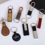 Custom Souvenir Leather Keychain #3491 | Leon Gift