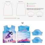 Free Design Marathon Running Set Philippine City Half Marathon Medals Running Race Tank Top Dry Fit Mesh Shirt