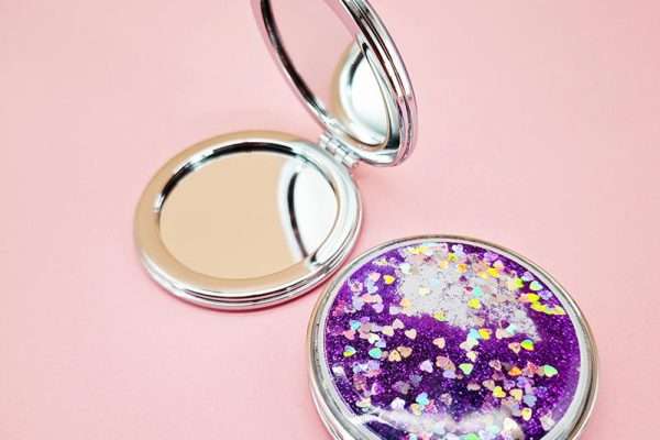 Custom Travel Cosmetic Mirror #4753 | Leon Gift
