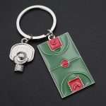Custom Basketball Metal Keychain | Leon Gift