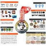 Custom Sports UV Printed Medal | Leon Gift