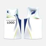 2024 New Casual Comfortable Sublimation Marathon Running Vest Custom Mens Clothing tank Tops Singlet