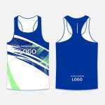 2024 New Casual Comfortable Sublimation Marathon Running Vest Custom Mens Clothing tank Tops Singlet