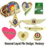 Custom Laser Engraved Metal Lapel Pin | Leon Gift