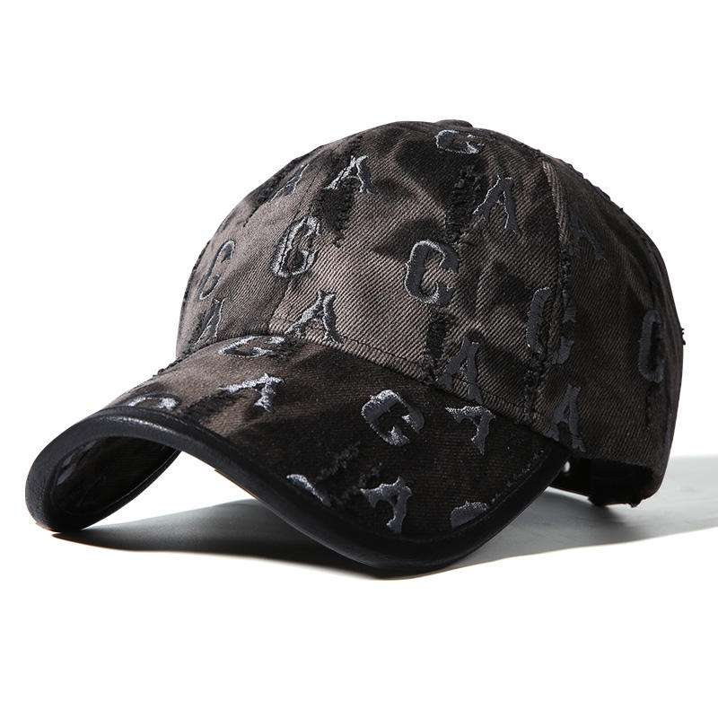 Six-Panel Baseball Caps High Quality Polyester/Cotton Twill Silk Screen Printed Flat Embroidery Letter Fashion Common Style