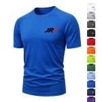 High Performance Knitted Dry Fit Race Shirts 5K 10K Marathon Custom Logo Quick Dry Running T-shirts Sports Wear
