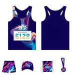 3-Day Sample Factory Custom Men Sublimation Tank Top Marathon Kit Shirt Running Singlet Set Marathon Running Singlet