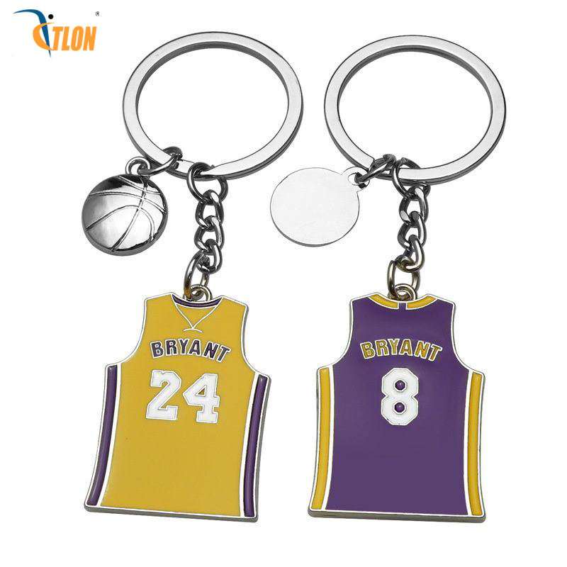 Custom Basketball Enamel Keychain | Leon Gift