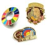 Custom Laser Engraved Metal Lapel Pin | Leon Gift