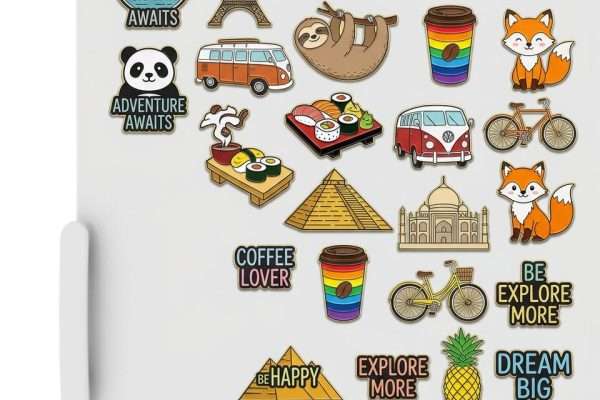 Design Your Own Brand Gift Metal Cute Zinc Alloy Soft Enamel Fridge Magnet Customised 3D 3D Custom Fridge Magnets