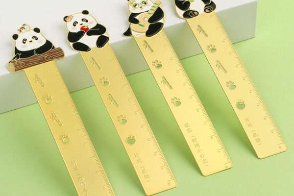 Custom Panda Die Cast Bookmark | Leon Gift