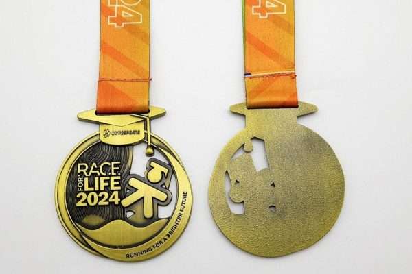 Custom Running Laser Engraved Sports Medal | Leon Gift