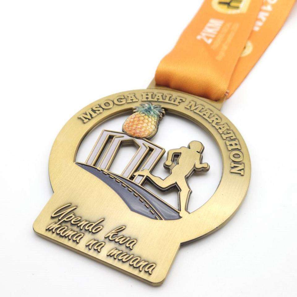 Custom Marathon Soft Enamel Medal | Leon Gift