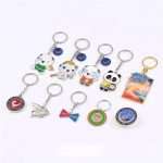 Custom Anime Metal Keychain | Leon Gift
