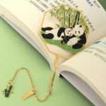 Custom Panda Soft Enamel Bookmark | Leon Gift