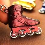 Custom Gold Plated Zinc Alloy Keychain | Leon Gift