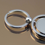 Custom Engraved Stainless Steel Keychain | Leon Gift