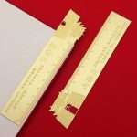 Custom Die Cast Brass Bookmark | Leon Gift