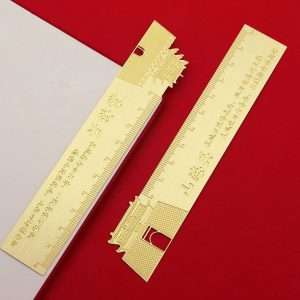 Custom Die Cast Brass Bookmark | Leon Gift