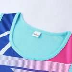 Custom Printed Unisex Sports Track Suit Breathable Track and Field Training Suit Set for Marathon Competition