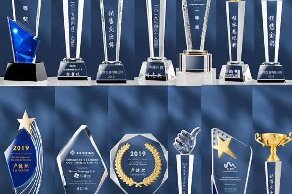 Custom Corporate Crystal Trophy | Leon Gift