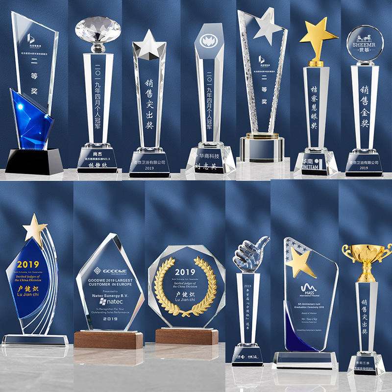 Custom Corporate Crystal Trophy | Leon Gift