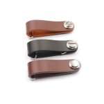 Custom Souvenir Leather Keychain #3355 | Leon Gift