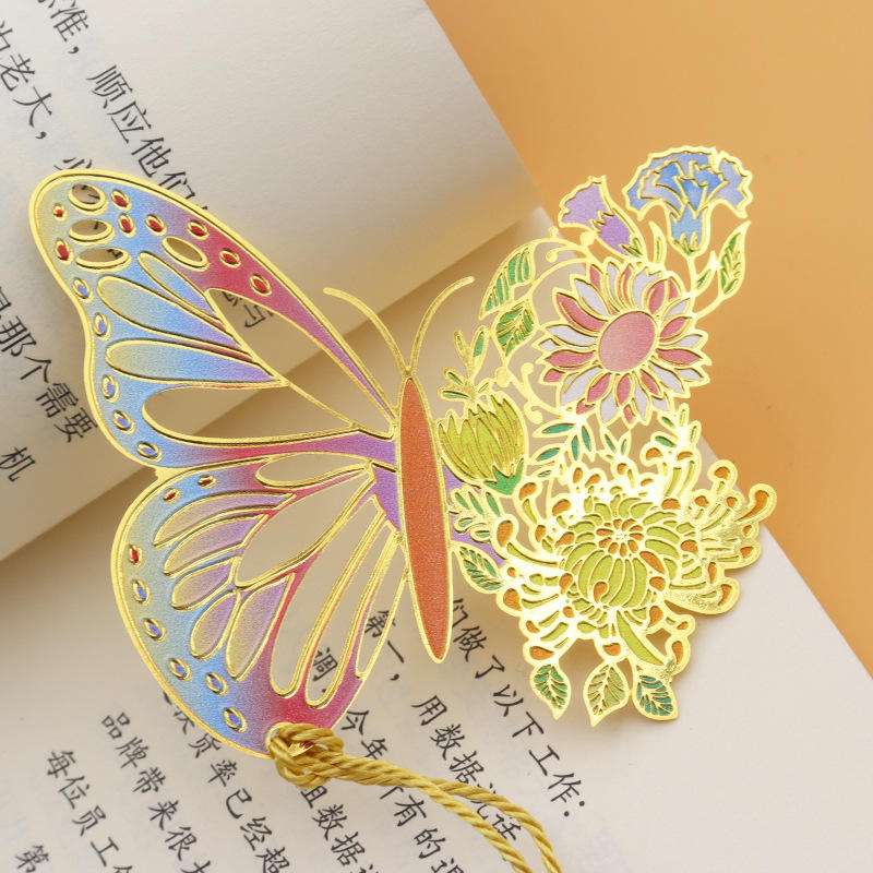 Custom Butterfly Antique Bookmark | Leon Gift